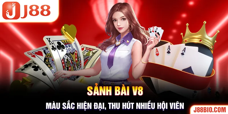 Sảnh V8 màu sắc thời đại, thu hút nhiều giới trẻ